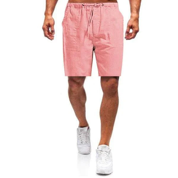 Bermuda Masculina Casual em Linho