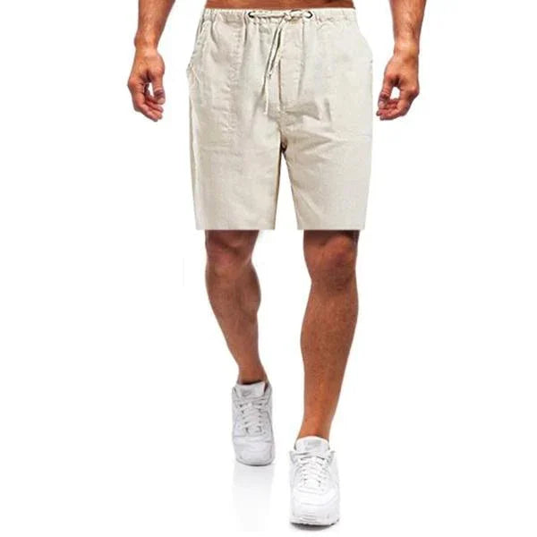 Bermuda Masculina Casual em Linho