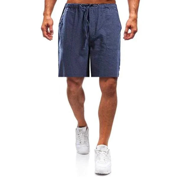 Bermuda Masculina Casual em Linho