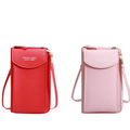 Bolsa Feminina de Couro Transversal - TrendyChic - Compre 1 e Leve 2