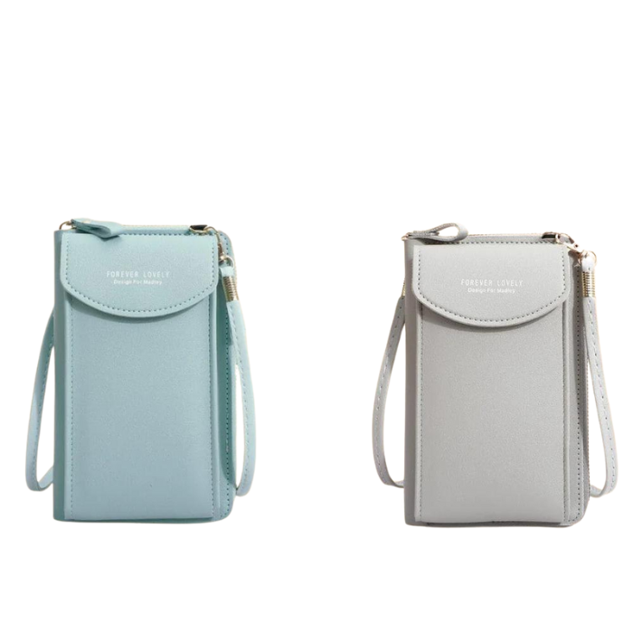 Bolsa Feminina de Couro Transversal - TrendyChic - Compre 1 e Leve 2