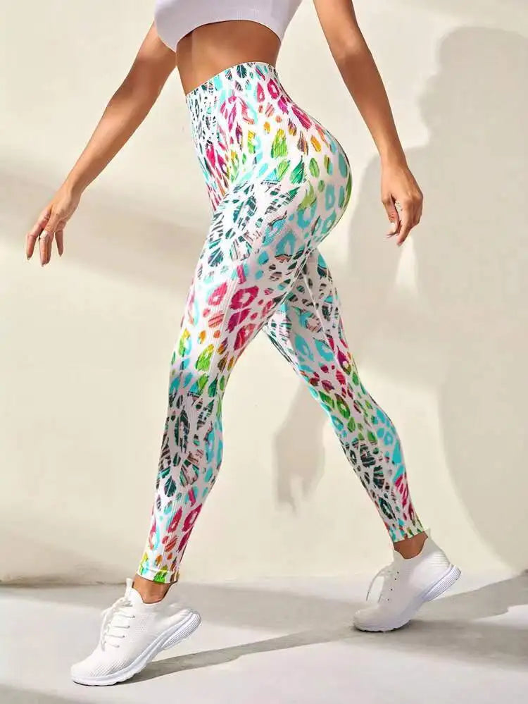 Calça Legging Feminina Tie Dye sem Costura - FlexDye