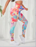 Calça Legging Feminina Tie Dye sem Costura - FlexDye