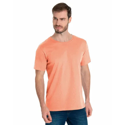 Camiseta Masculina Básica de Algodão - SoftTouch