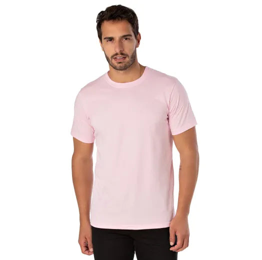 Camiseta Masculina Básica de Algodão - SoftTouch