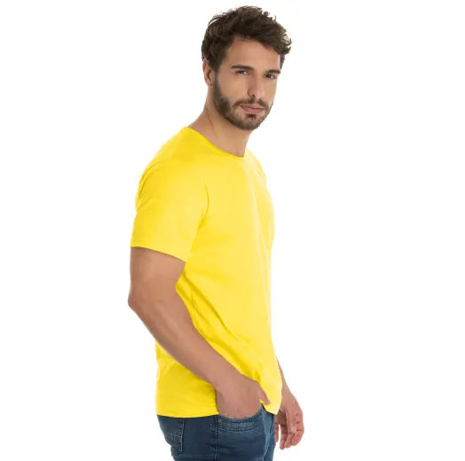 Camiseta Masculina Básica de Algodão - SoftTouch