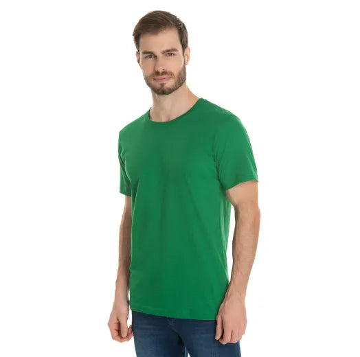 Camiseta Masculina Básica de Algodão - SoftTouch