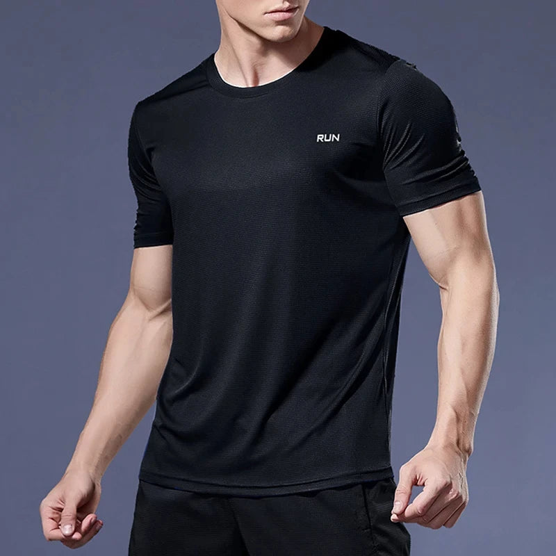 Camiseta Masculina Esportiva Respirável - SportAir