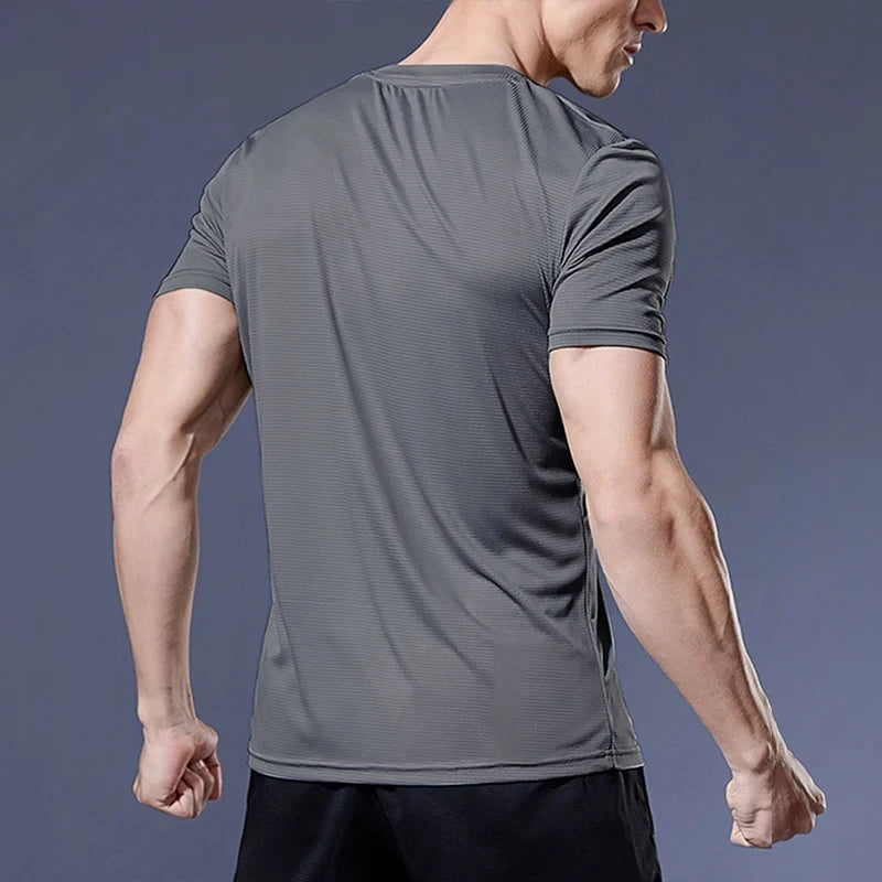 Camiseta Masculina Esportiva Respirável - SportAir