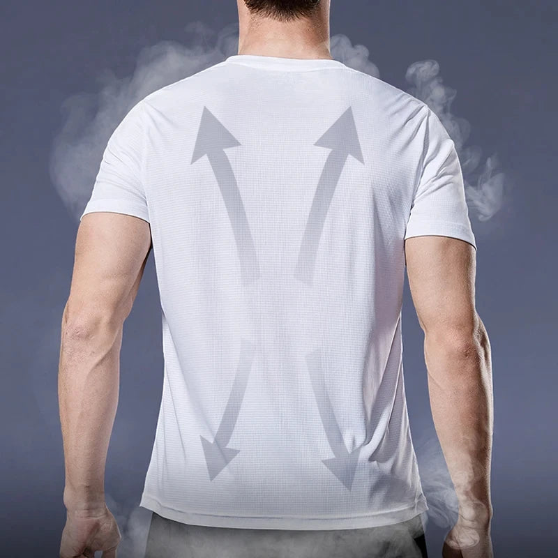 Camiseta Masculina Esportiva Respirável - SportAir