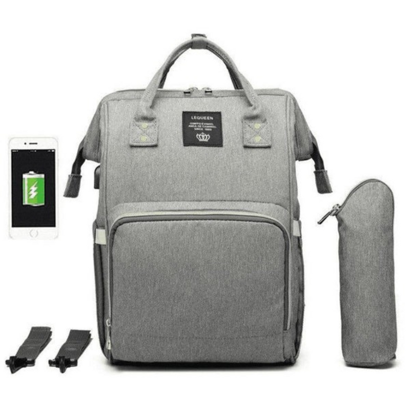 Mochila Maternidade Impermeavel USB Multifuncional  - AquaGuard