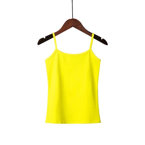 Regata Feminina Amarelo - Roupa Bacana