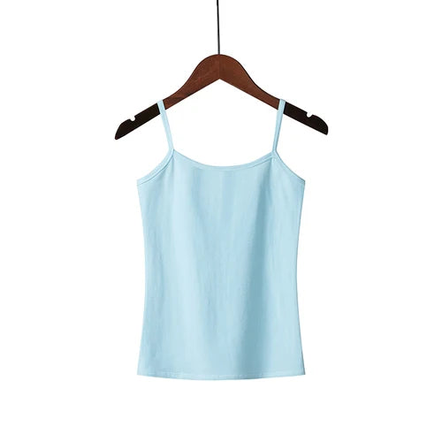 Regata Feminina Azul Claro - Roupa Bacana