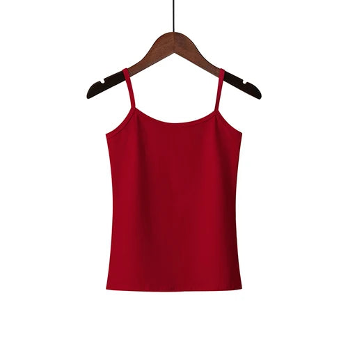 Regata Feminina Vermelho Escuro - Roupa Bacana