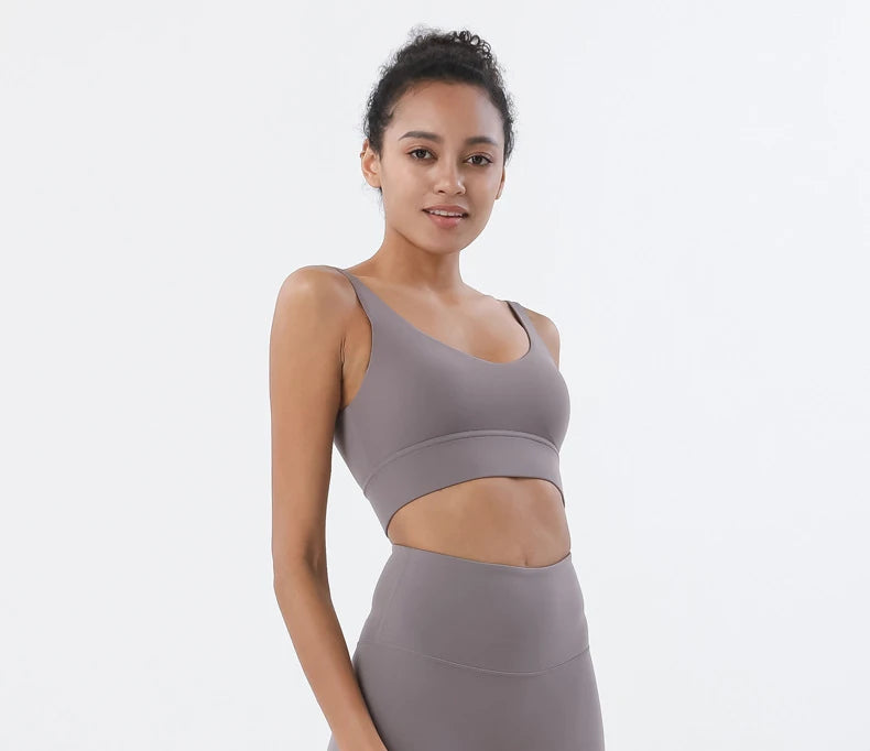 Top Esportivo Feminino de Nylon - PowerFlex