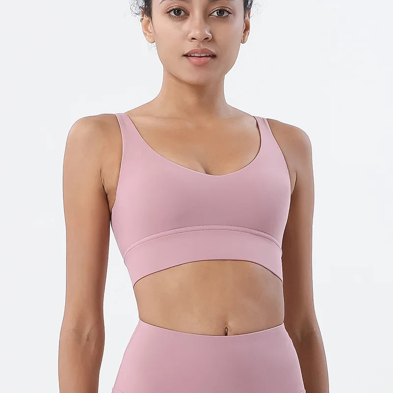 Top Esportivo Feminino de Nylon - PowerFlex