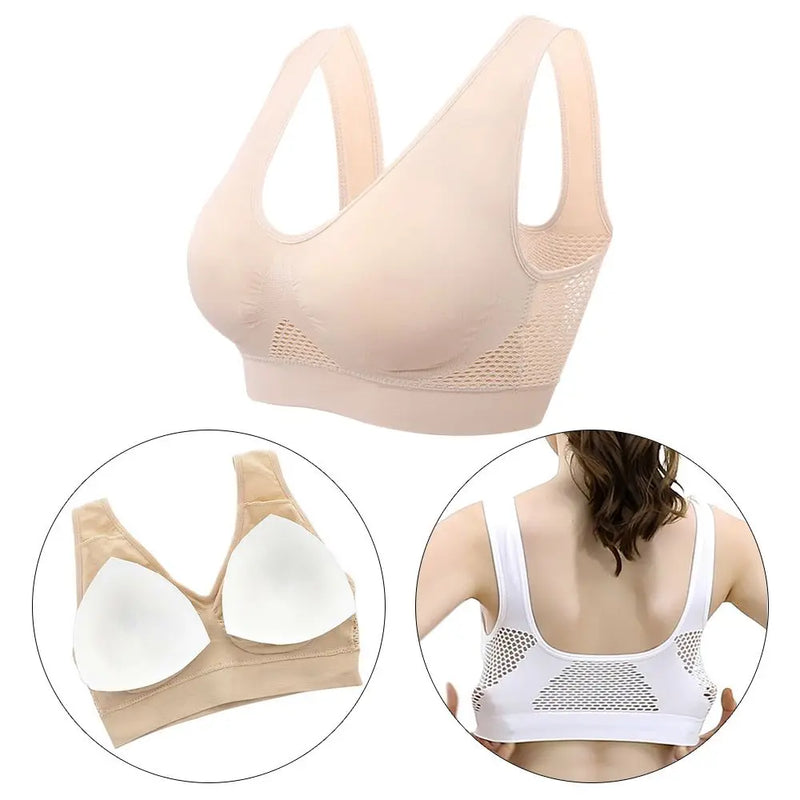 Top Feminino Respirável Push Up - LiftAir